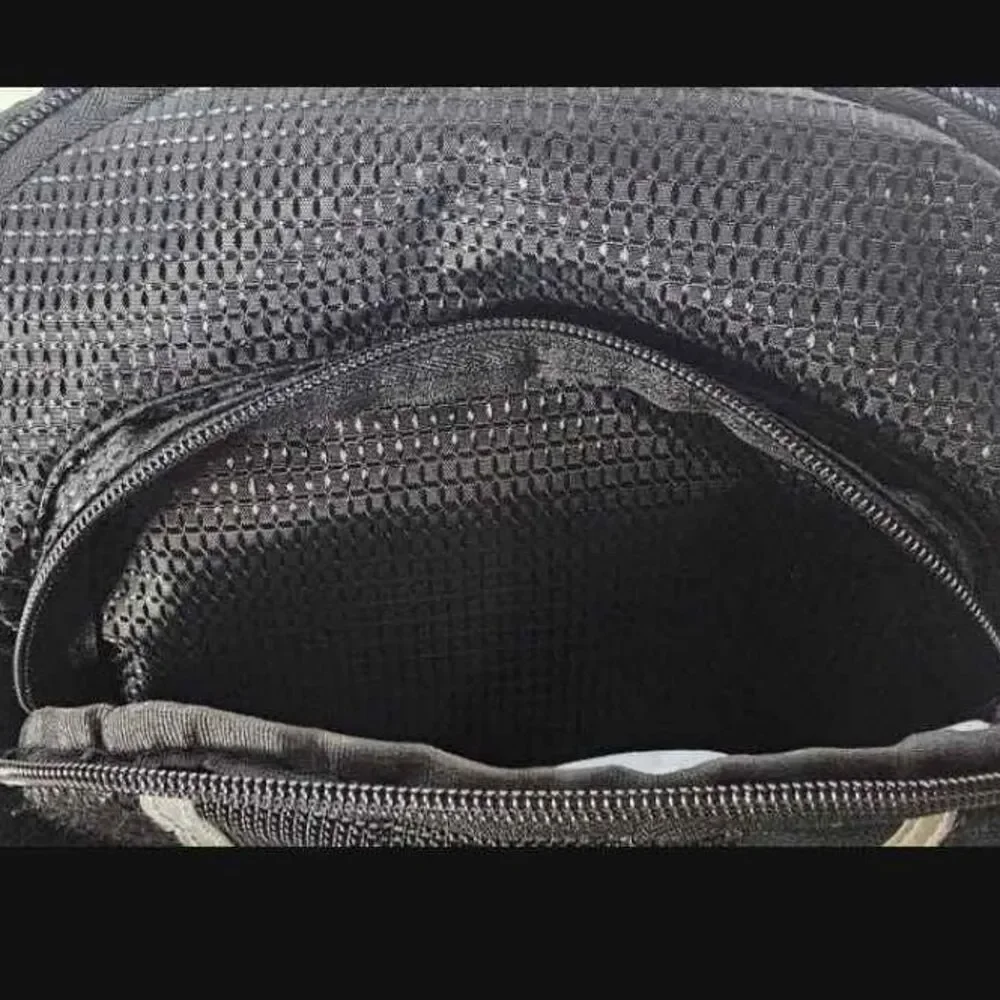 REEBOK Black/Gray Backpack / Bookbag
